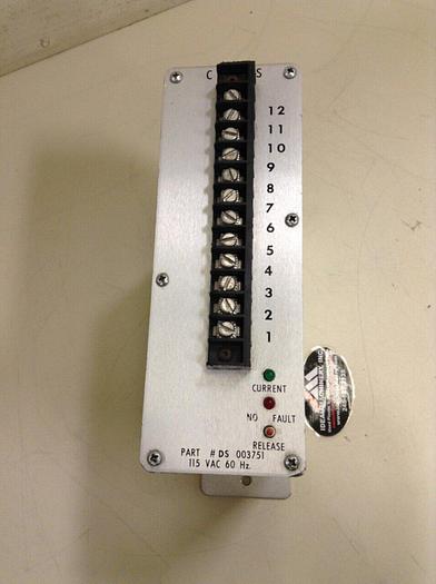 Used CROSS BRAKE CONTROL Motor Brake Module DS 003751 Used