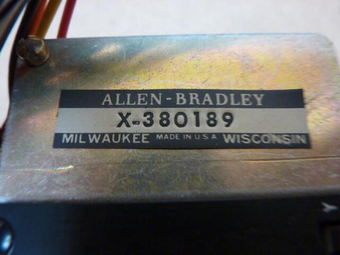 Used ALLEN BRADLEY Power Supply X-380189 Used