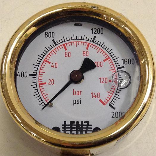 Used LENZ Pressure Gauge GAUGE838 #83838