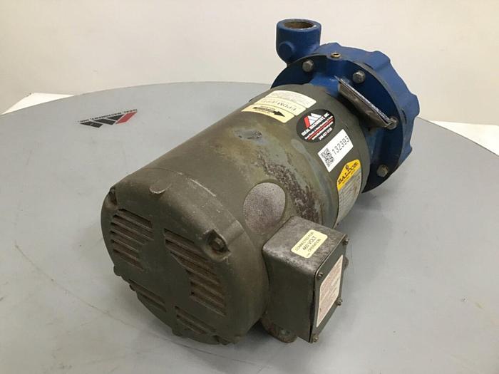 Used AEC Pump W/ 5 HP Motor 3081K416 #132393