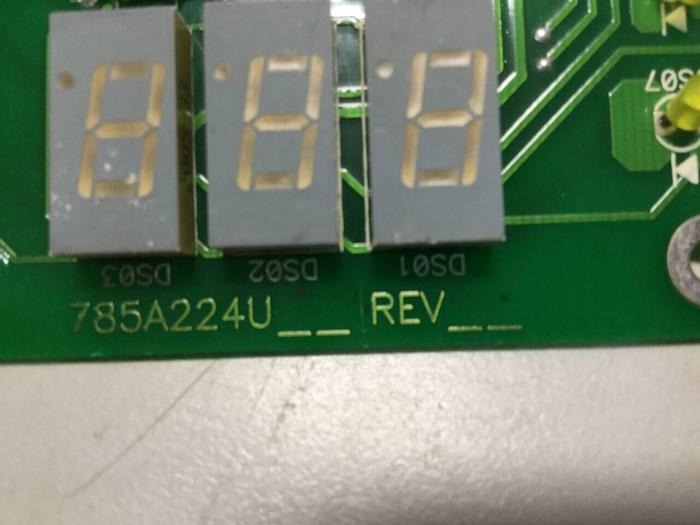 Used THERMAL CARE Circuit Board 785A224U #98454