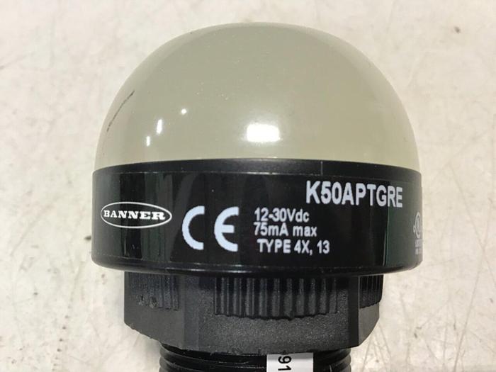 Used BANNER ENGINEERING Touch Switch Sensor K50APTGRE #133921