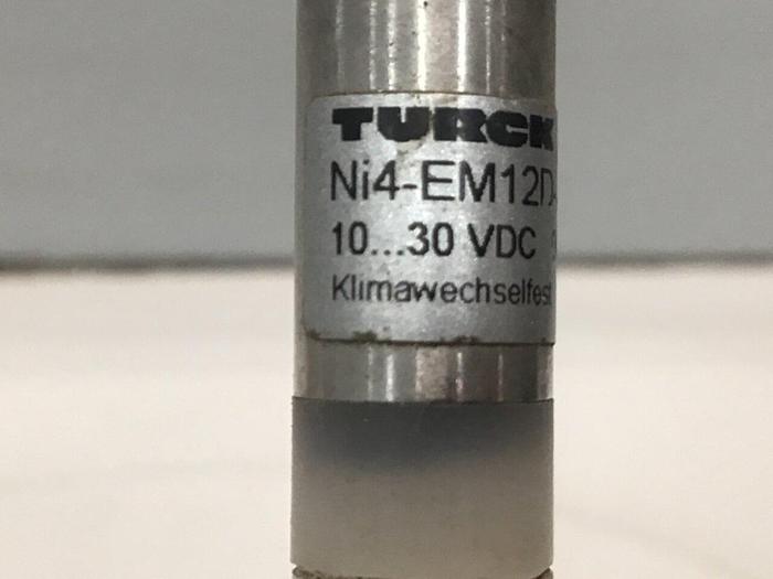 Used TURCK ELEKTRONIK Sensor NI4EM12DAP6S120 #128330