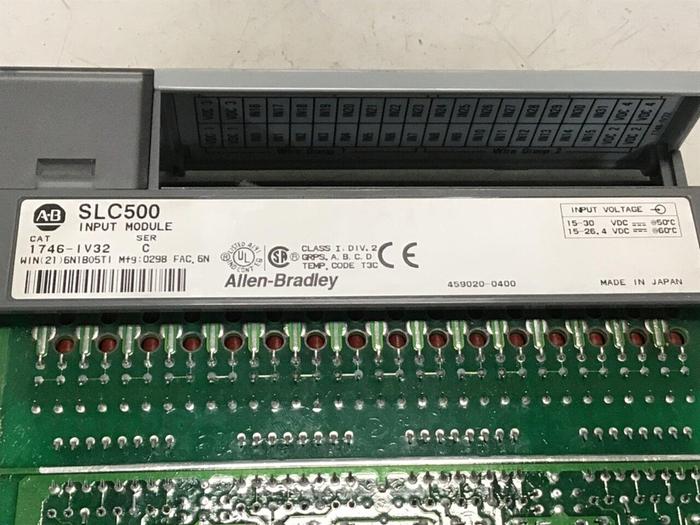 Used ALLEN BRADLEY Input Module 1746-IV32 SER C #122915