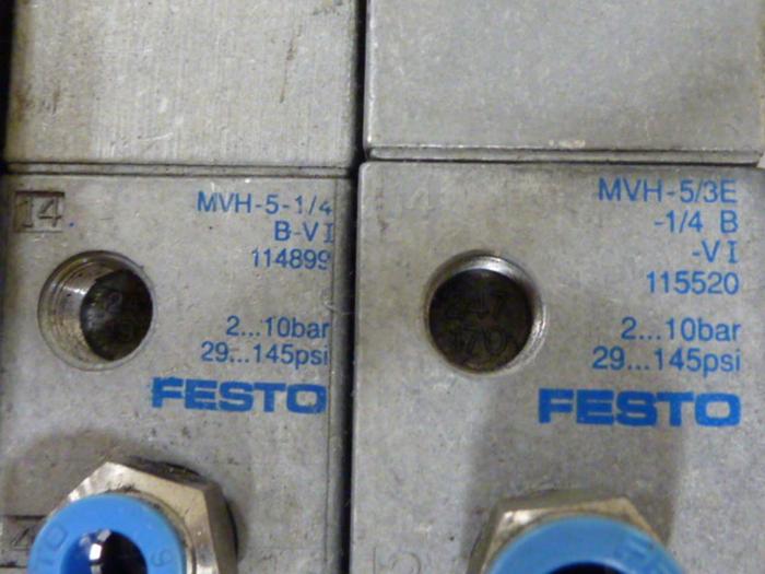 Used FESTO Control Block / Valve Terminal IFB8-02 #52782