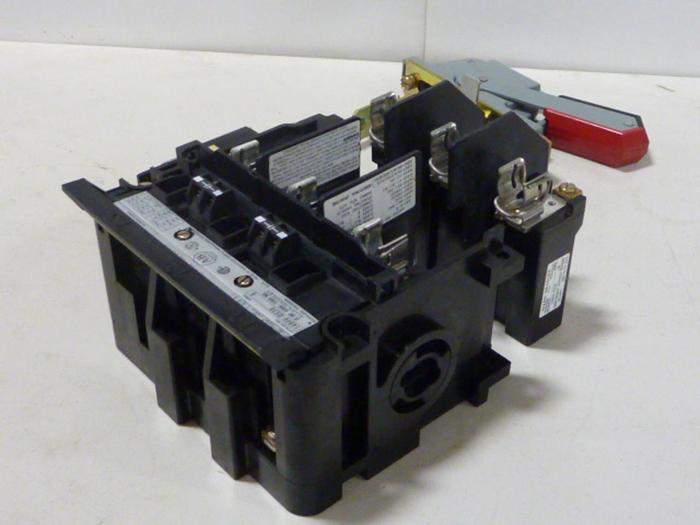 Used ALLEN BRADLEY 30 Amp Disconnect Switch 1494V-DS30 SER A #57421