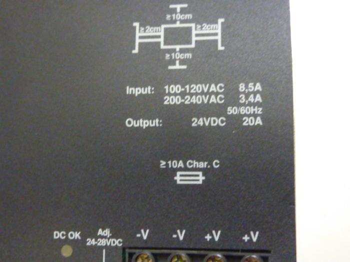Used WEIDMULLER Power Supply 8778870000 #66243