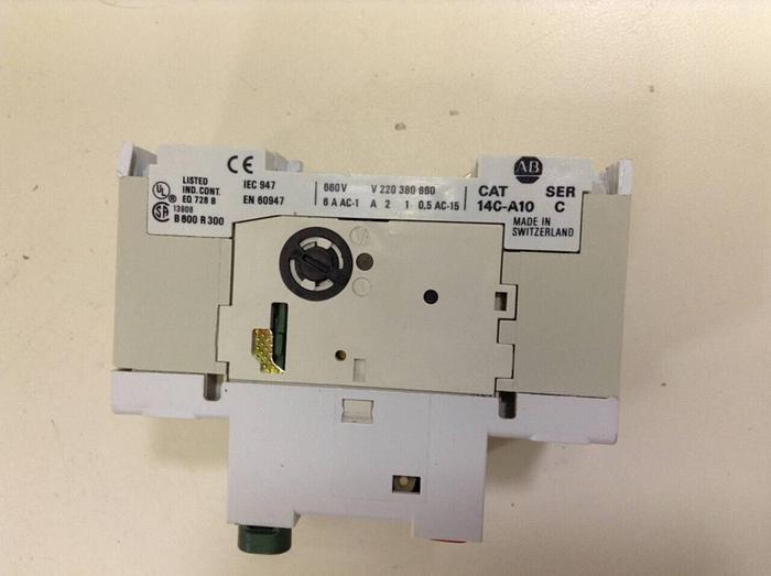 Used ALLEN BRADLEY Manual Motor Starter 140-MN-0400 SER C #79601