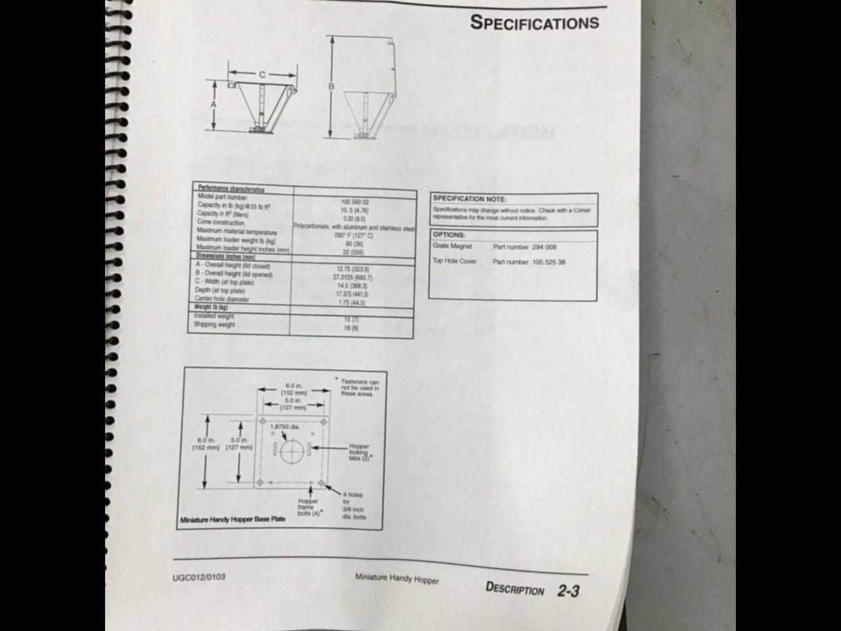 CONAIR Mini Handy Hopper UGC012-0103 #139001
