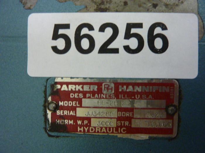 Used PARKER HANNIFIN Injection Sled Cylinder HE-2H 23 #56256