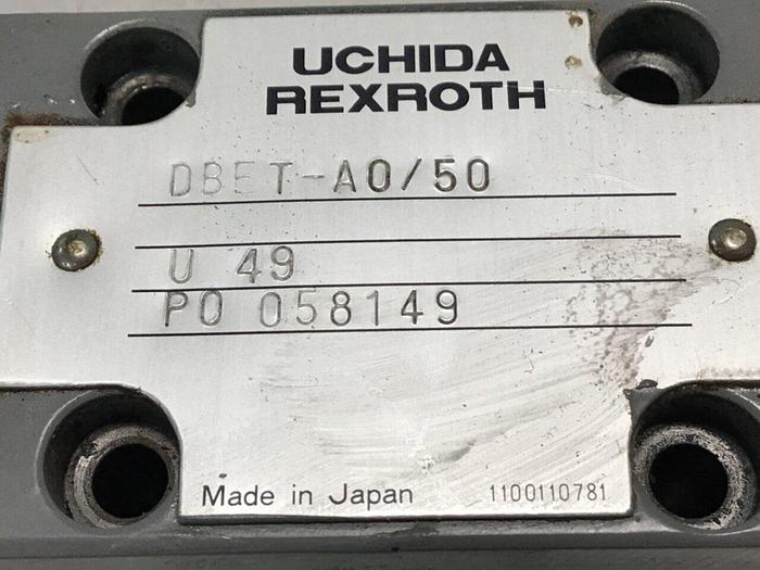 Used REXROTH Valve DBETA050 #136530
