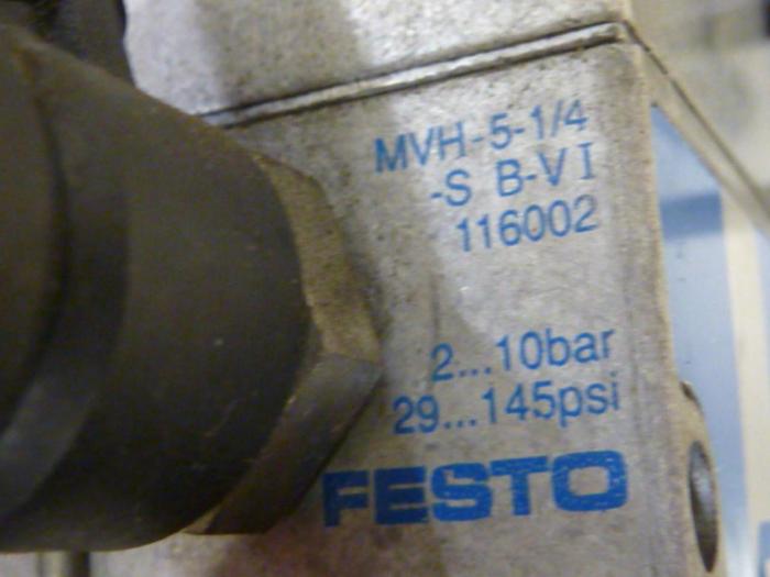 Used FESTO Control Block / Valve Terminal IFB8-02 #52872