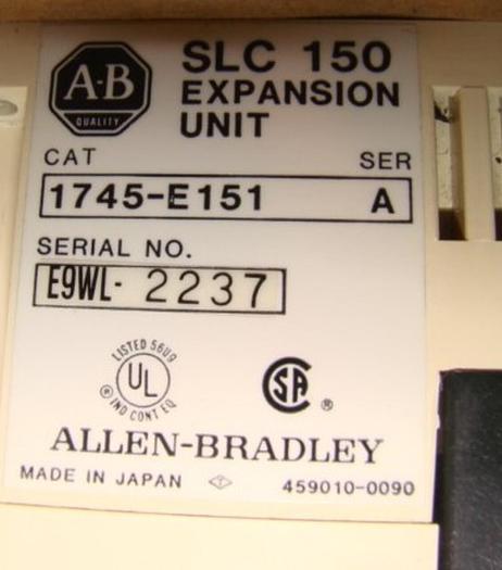 Used ALLEN BRADLEY Expansion Module 1745-E151 SER A #21214