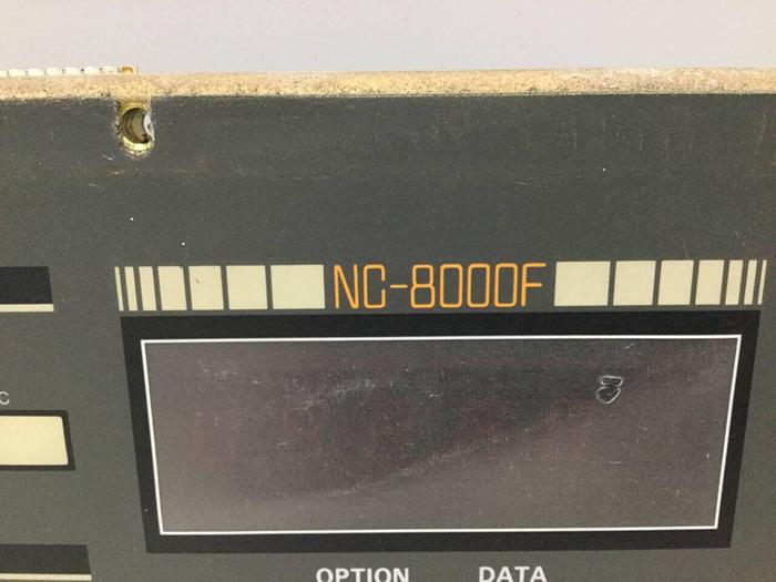 Used NISSEI Operator Control NC-8000F Operator Interface Used