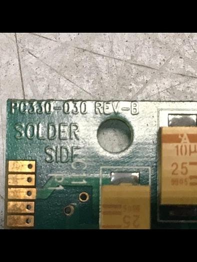 Used VAN DORN Analog Circuit Board 330025 PC330-025 Used