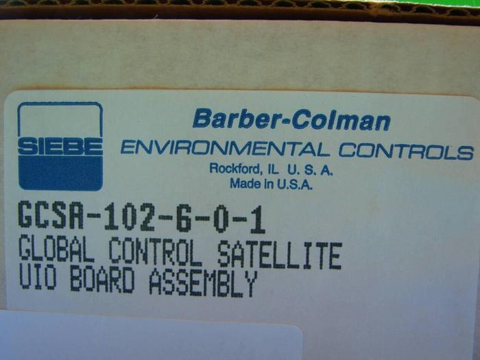 BARBER COLMAN Power Supply Board GCSA-102-6-01 #10764