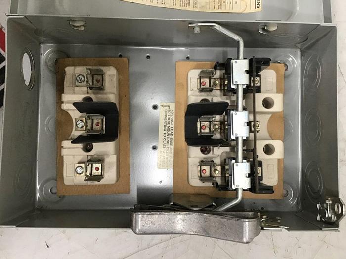 Used SIEMENS 30 Amp ITE Heavy Duty Vacu-Break F-351 #127055