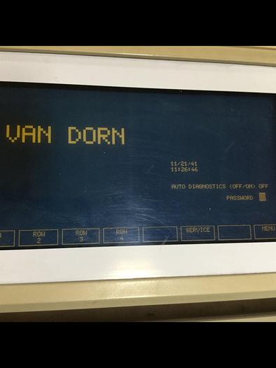 Used VAN DORN OP 398K Pathfinder Control 6ES5 398-0KB1 Used