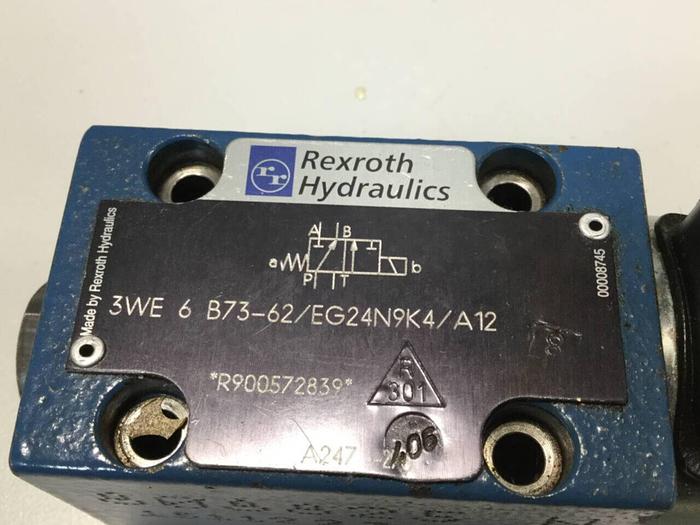 Used REXROTH Valve 3WE6B7362EG24N9K4A12 #98873