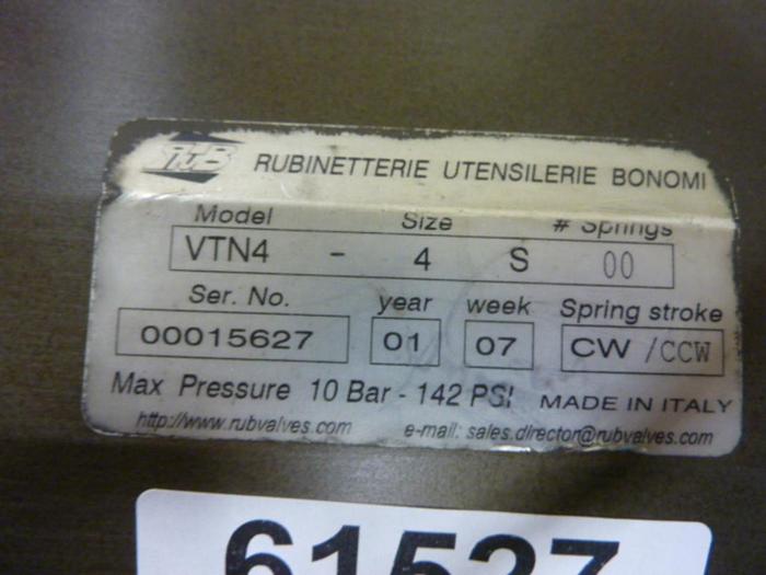 Used RUB INC Solenoid Valve VTN4 #67366