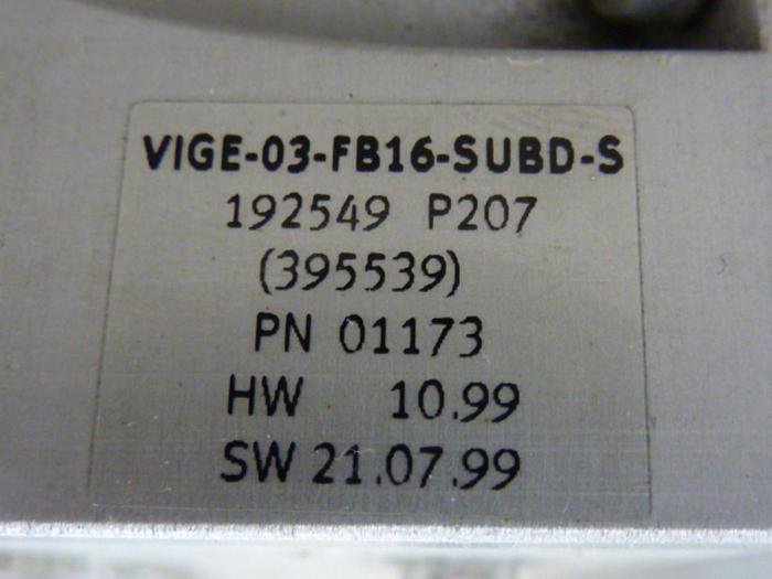 Used FESTO Control Block w/ Valves IFB8-03 #52807