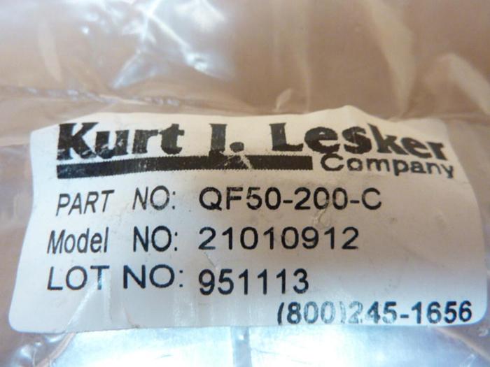 KURT J LESKER KF50 Aluminum Swing Clamp QF50-200-C #40594