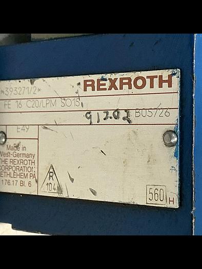 Used REXROTH FE 16 C20/LPM S015