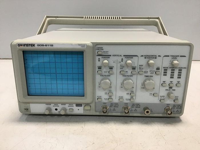 Used GW INSTEK Oscilloscope GOS-6112 #119522