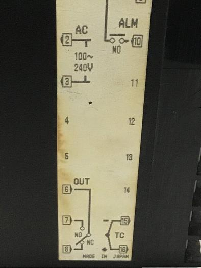 Used RKC Temperature Control REX-C400 #129633