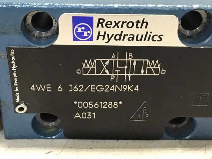 Used REXROTH Directional Control Valve 4WE6J62/EG24N9K4 Used