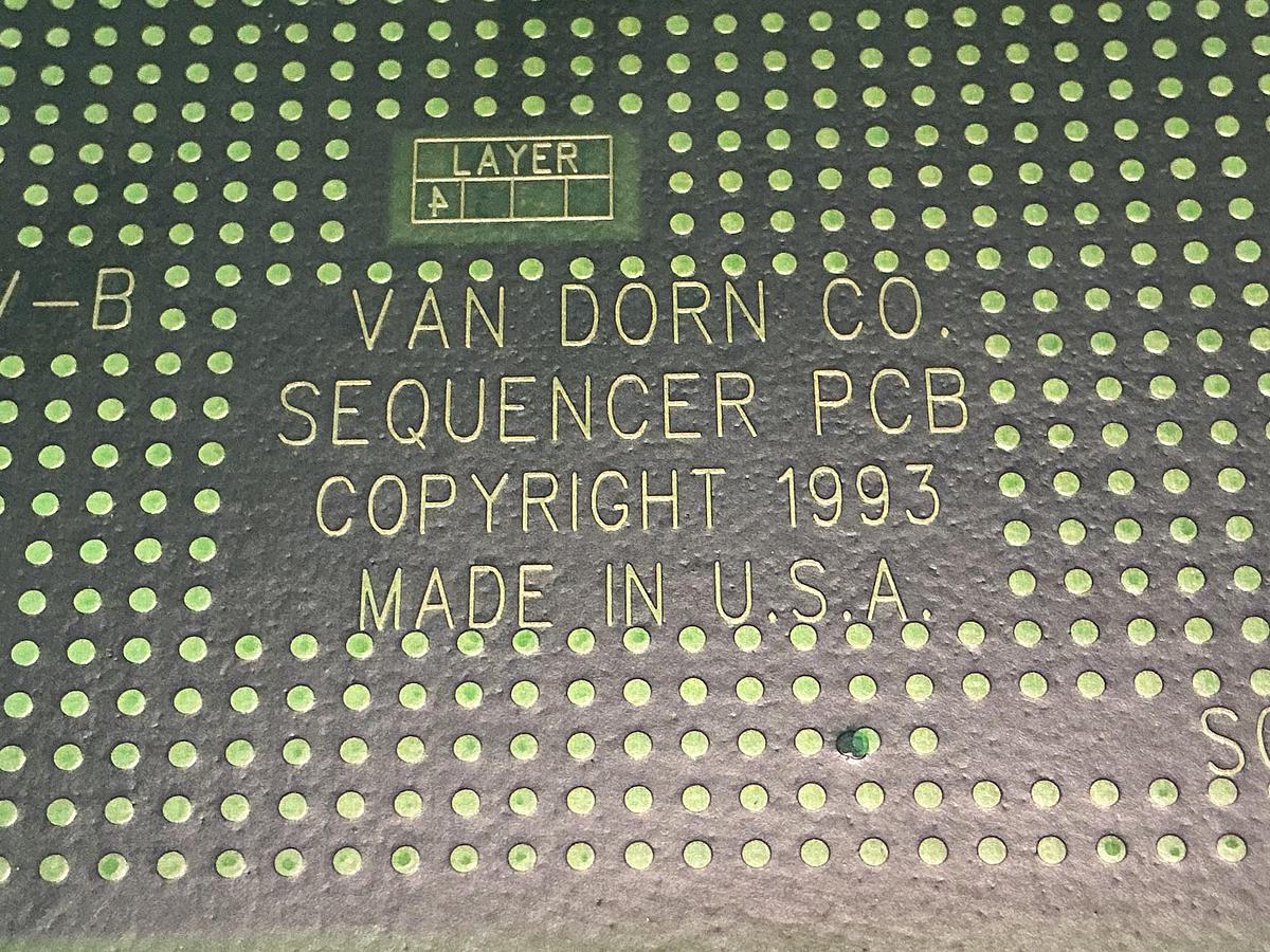 Used VAN DORN 330029 REV-B