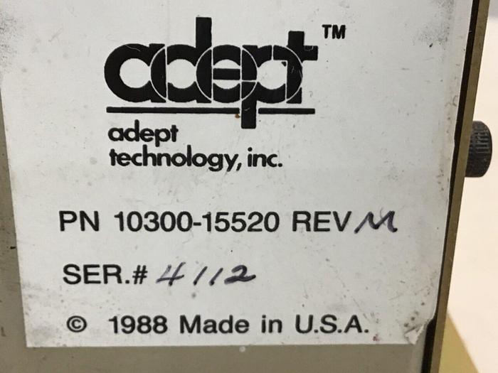 Used ADEPT Control Module 10300-15520 REV M #118402