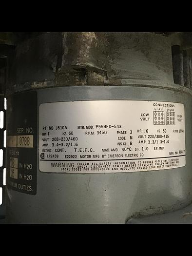 Used AEC WHITLOCK SB-100RT Desiccant Dryer Used #142461