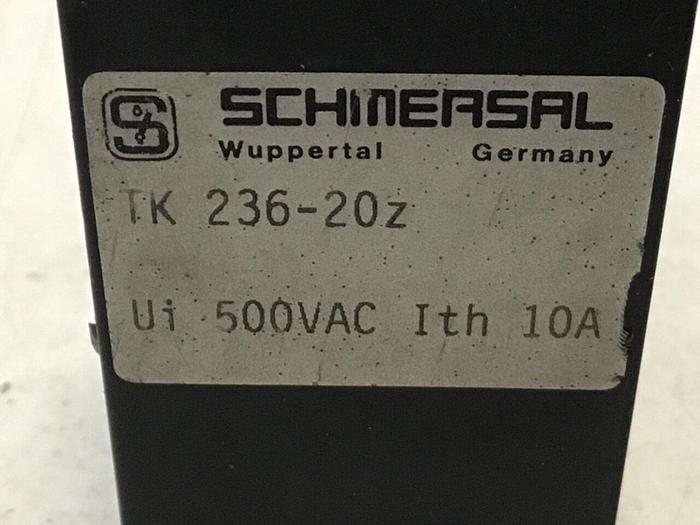 Used SCHMERSAL Switch TK 236-20Z #121932