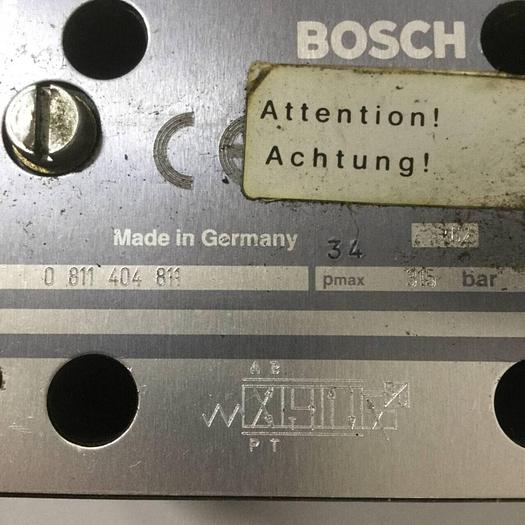 Used BOSCH Hydraulic Servo Proportional Valve 0 811 404 811 USED