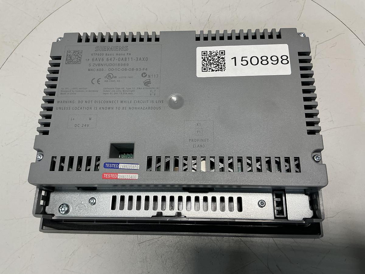 Used SIEMENS 6AV6 647-0AB11-3AX0