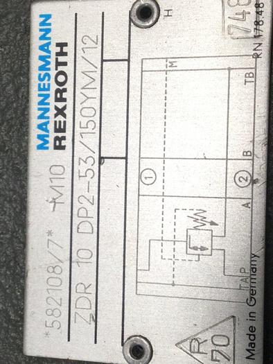 Used REXROTH Valves ZDR 10 DP2-53/150YM/12 #105835