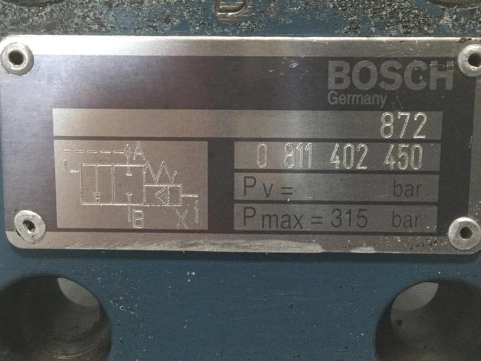 Used BOSCH Valve 0 811 402 450 #105295