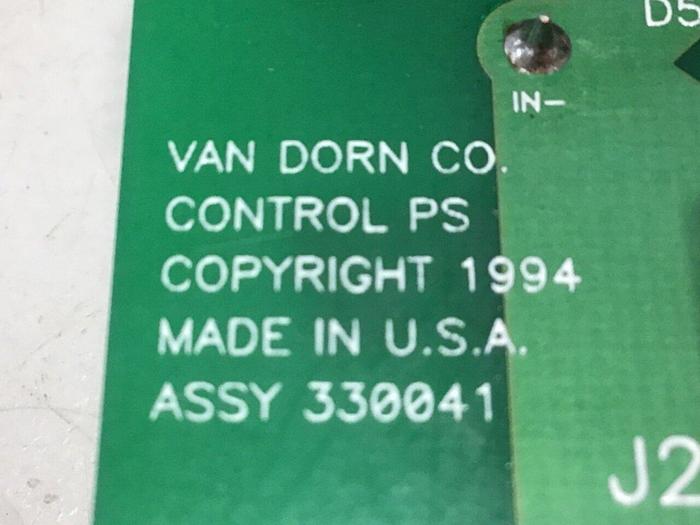 Used VAN DORN Circuit Board 330041 PC330-041 Used