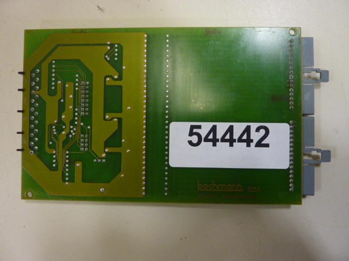 Used BACHMANN ELECTRONIC Circuit Board CE32/1S #54442