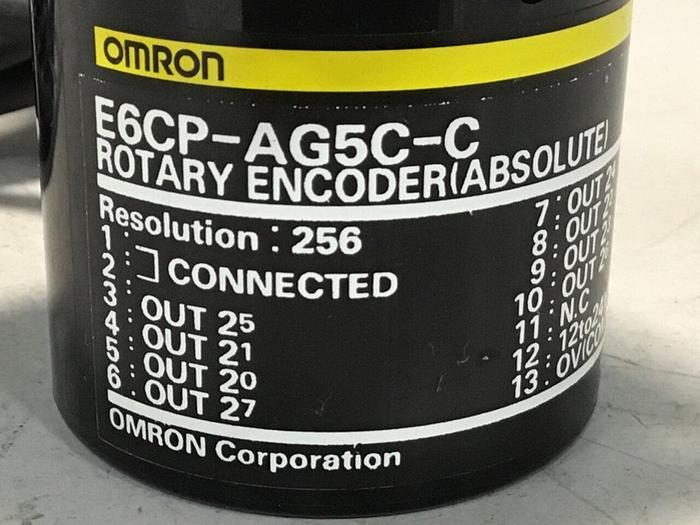 Used OMRON Rotary Encoder E6CPAG5CC #119998