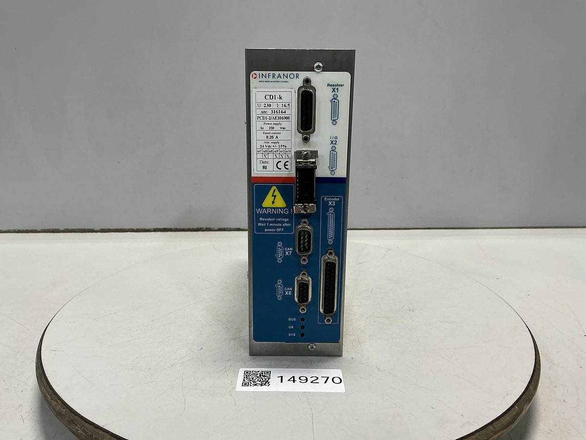 Used INFRANOR Cd1-k 230/16.5