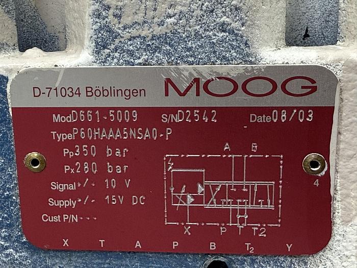 Used MOOG D661-5009
