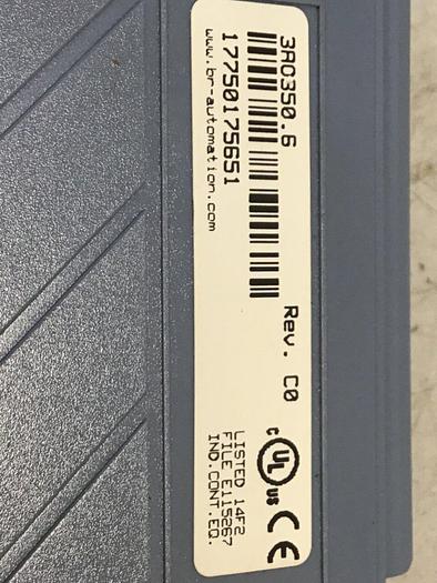 Used B&R Analog Output Module 3A0350.6 #135721