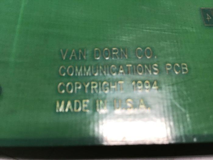 Used VAN DORN Communication Board PC330-081 330-081 Used