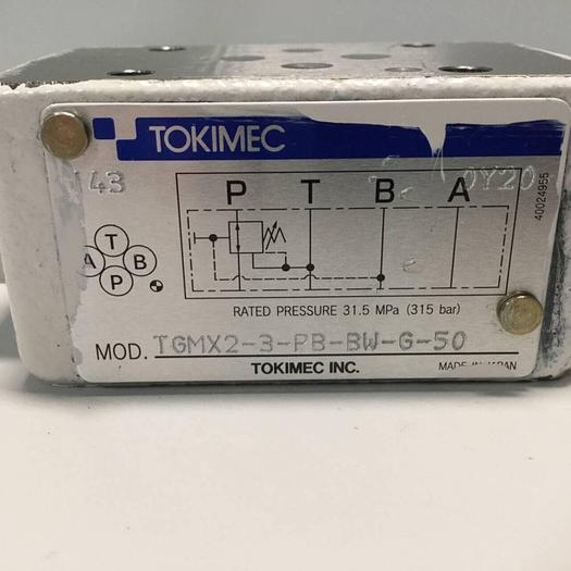Used TOKIMEC Valve TGMX2-3-PB-BW-6-50 #94678