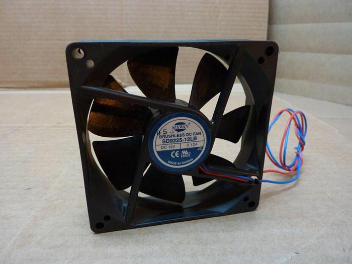 Used SINWAN Brushless DC Fan SD9225-12LB #24997