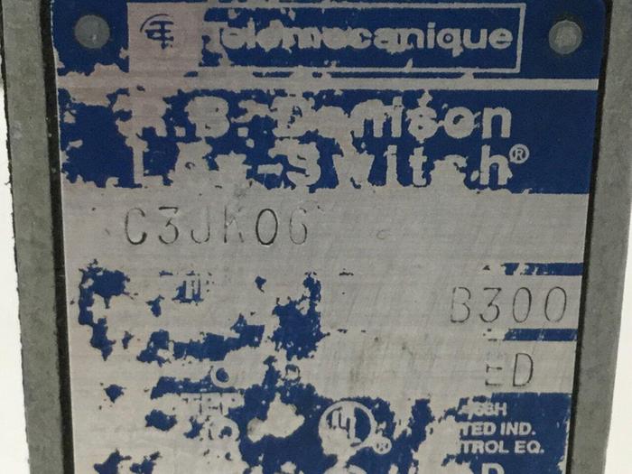 Used TELEMECANIQUE Limit Switch C3JK06 #110623