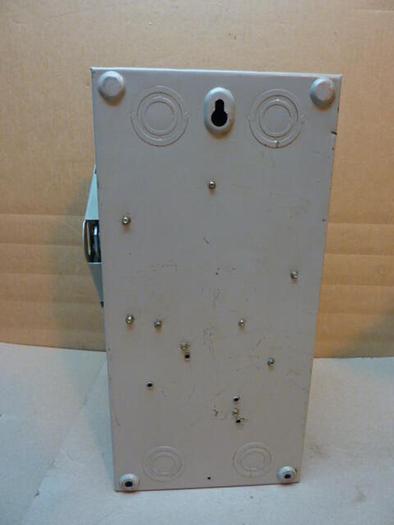 Used CUTLER HAMMER 30 Amp Safety Disconnect Switch DH361NGK #36025
