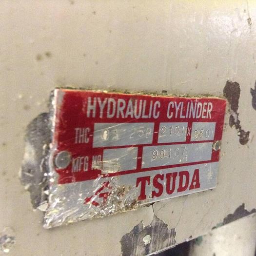 Used TSUDA Hydraulic Cylinder THC-CA125B-210NX950 Used